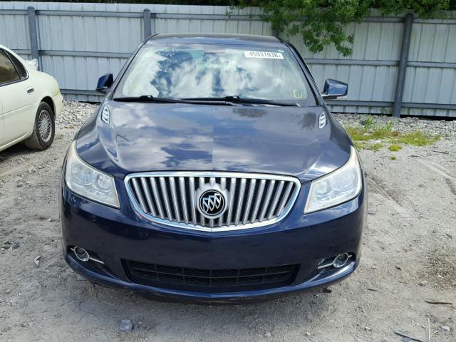 1G4GC5EC3BF351650 - 2011 BUICK LACROSSE C BLUE photo 10