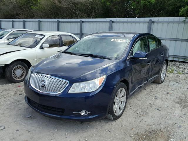 1G4GC5EC3BF351650 - 2011 BUICK LACROSSE C BLUE photo 2