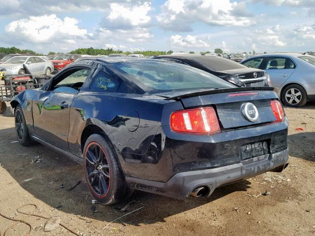 1ZVBP8CF8C5250979 - 2012 FORD MUSTANG GT BLACK photo 3