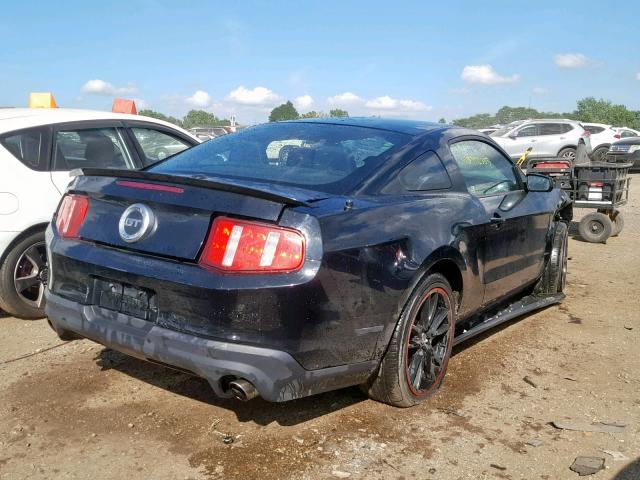 1ZVBP8CF8C5250979 - 2012 FORD MUSTANG GT BLACK photo 4