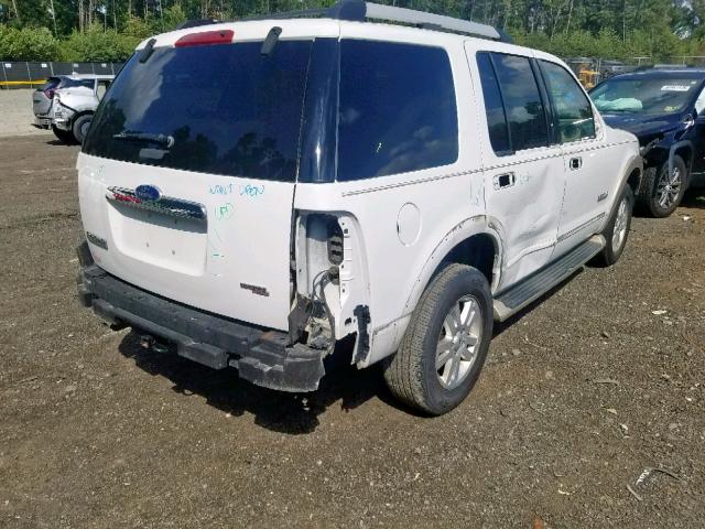 1FMEU74E26UB52402 - 2006 FORD EXPLORER E WHITE photo 9