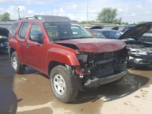 5N1AN0NW0EN809233 - 2014 NISSAN XTERRA X MAROON photo 1