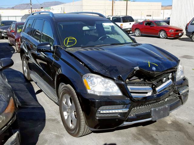 4JGBF7BE0CA789821 - 2012 MERCEDES-BENZ GL 450 4MA BLACK photo 1