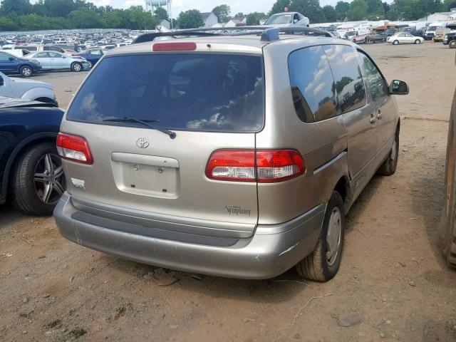 4T3ZF13C63U513982 - 2003 TOYOTA SIENNA LE TAN photo 4