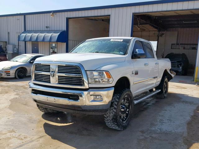 3D73Y3CL4AG169521 - 2010 DODGE RAM 3500 YELLOW photo 2