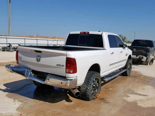 3D73Y3CL4AG169521 - 2010 DODGE RAM 3500 YELLOW photo 4