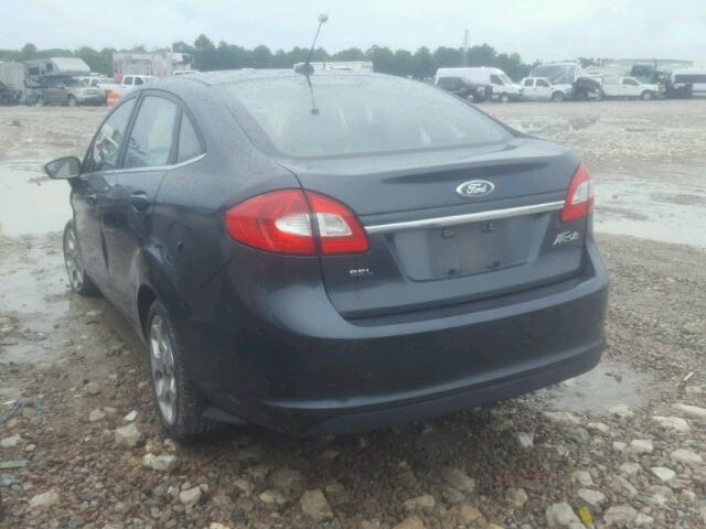 3FADP4CJ6BM151648 - 2011 FORD FIESTA SEL GRAY photo 3