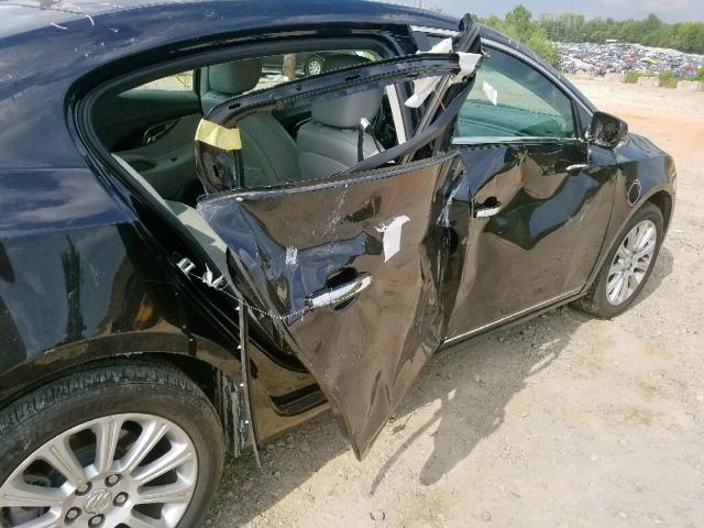 1G4GC5E37DF328553 - 2013 BUICK LACROSSE BLACK photo 9