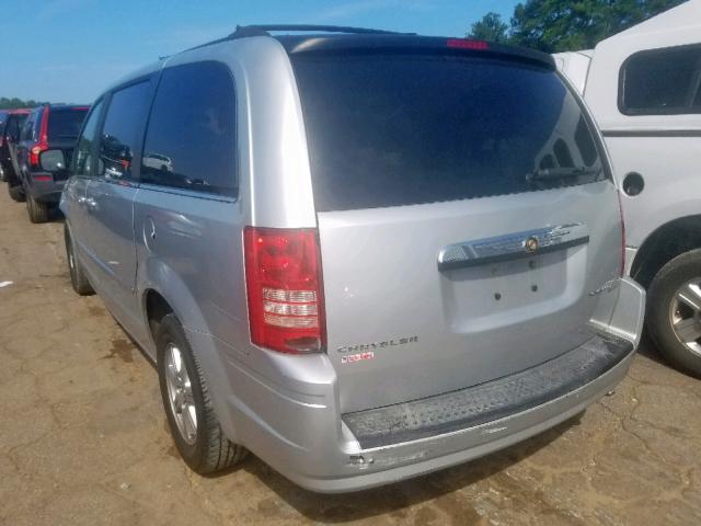 2A4RR5D15AR214822 - 2010 CHRYSLER TOWN & COU SILVER photo 3