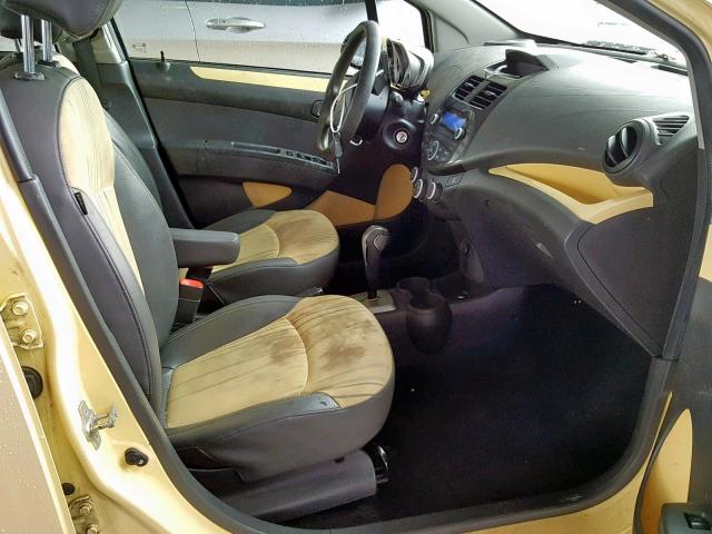 KL8CB6S94DC605917 - 2013 CHEVROLET SPARK LS YELLOW photo 5