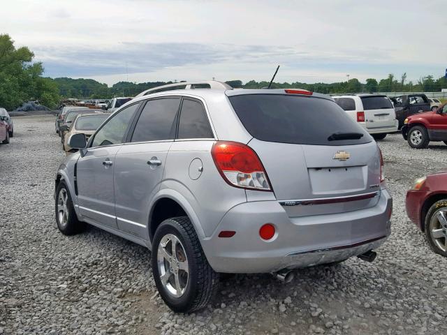 3GNFL4E53CS588025 - 2012 CHEVROLET CAPTIVA SP SILVER photo 3