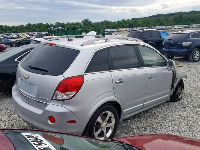 3GNFL4E53CS588025 - 2012 CHEVROLET CAPTIVA SP SILVER photo 4