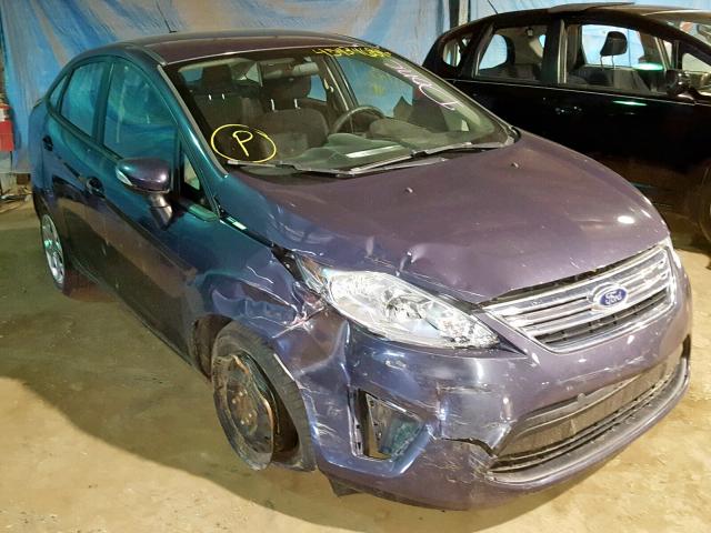 3FADP4BJ9DM204301 - 2013 FORD FIESTA SE GRAY photo 1