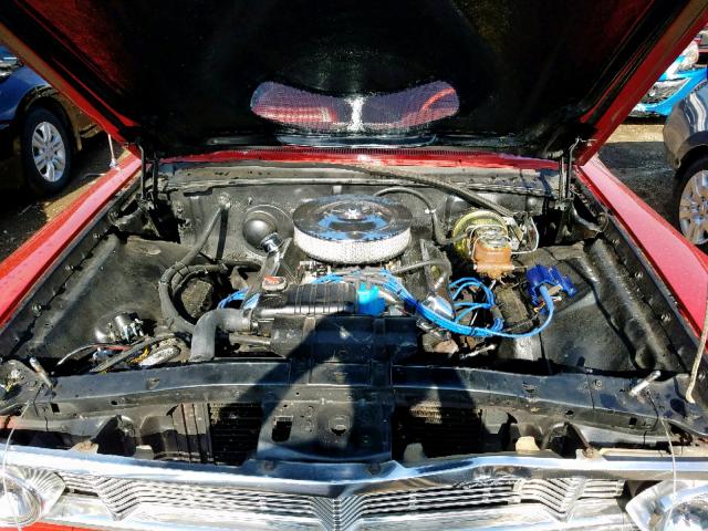 4A68Z110883 - 1964 FORD GALAXIE500 RED photo 7
