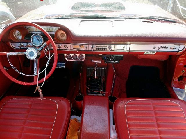 4A68Z110883 - 1964 FORD GALAXIE500 RED photo 9