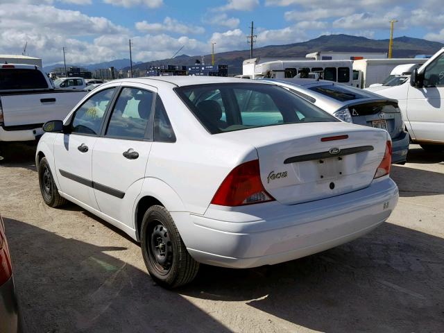 1FAFP33PX3W109542 - 2003 FORD FOCUS LX WHITE photo 3