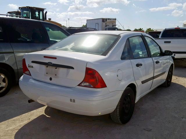 1FAFP33PX3W109542 - 2003 FORD FOCUS LX WHITE photo 4