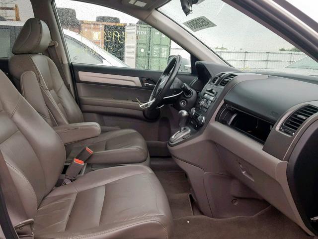 5J6RE4H76BL019505 - 2011 HONDA CR-V EXL SILVER photo 5