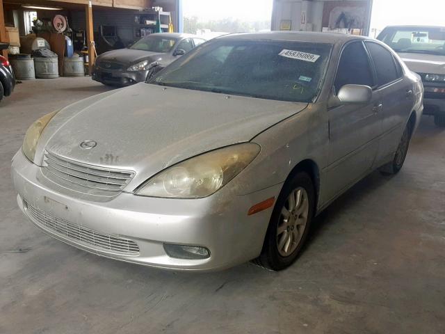 JTHBF30G925027711 - 2002 LEXUS ES 300 GRAY photo 2