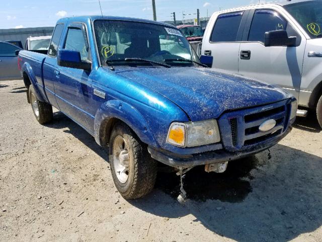 1FTYR14U27PA02460 - 2007 FORD RANGER SUP BLUE photo 1