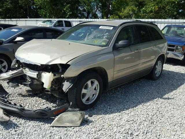 2C8GF68485R508882 - 2005 CHRYSLER PACIFICA T TAN photo 2