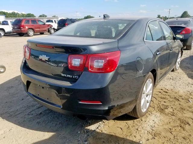 1G11F5SL5FF167959 - 2015 CHEVROLET MALIBU LTZ GRAY photo 4