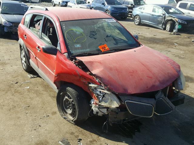 5Y2SM658X6Z404104 - 2006 PONTIAC VIBE RED photo 1