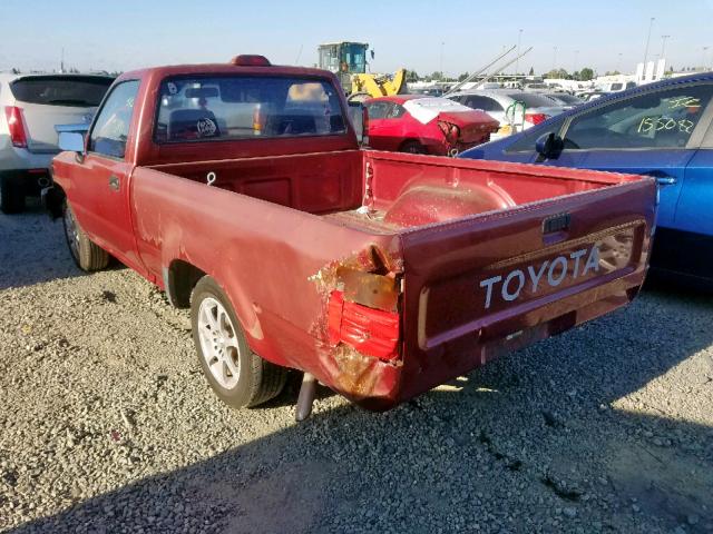 JT4RN81A3R5192352 - 1994 TOYOTA PICKUP 1/2 RED photo 3