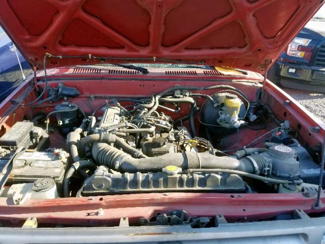 JT4RN81A3R5192352 - 1994 TOYOTA PICKUP 1/2 RED photo 7