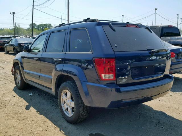 1J4GR48K05C603306 - 2005 JEEP GRAND CHER BLUE photo 3