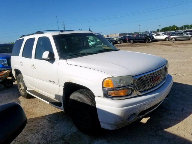 1GKEK63U04J159185 - 2004 GMC YUKON DENA WHITE photo 1