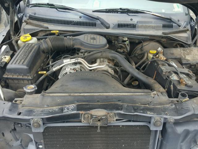 1B7GL22XXWS709558 - 1998 DODGE DAKOTA BLACK photo 7