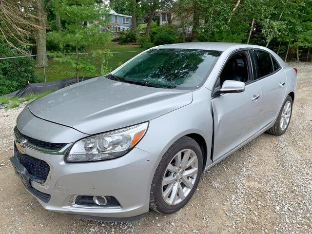 1G11E5SA1GF152412 - 2016 CHEVROLET MALIBU LIM SILVER photo 2