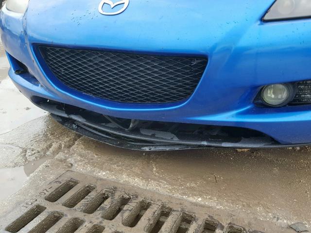 JM1FE173240128134 - 2004 MAZDA RX8 BLUE photo 9