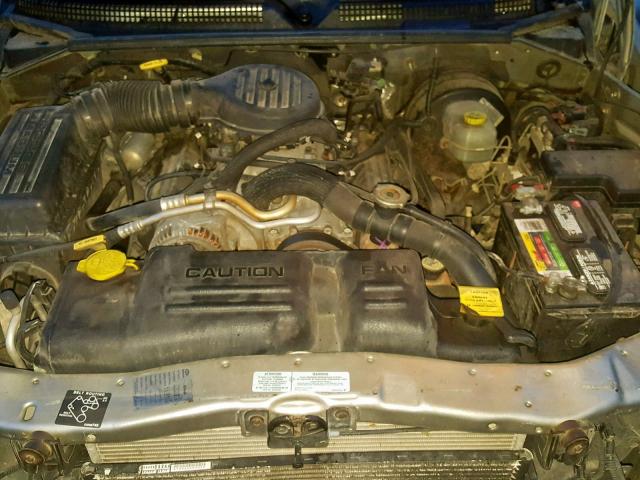 1B4HS28ZXYF240240 - 2000 DODGE DURANGO SILVER photo 7