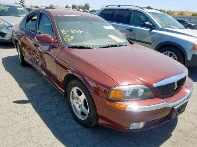1LNHM87A5YY859372 - 2000 LINCOLN LS 勃艮第红 照片 1