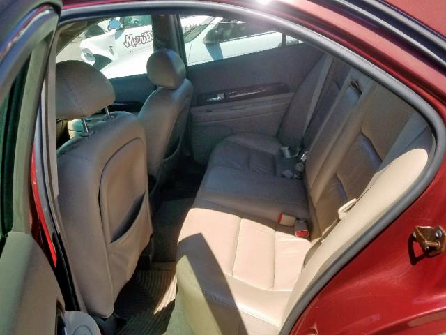 1LNHM87A5YY859372 - 2000 LINCOLN LS 勃艮第红 照片 6