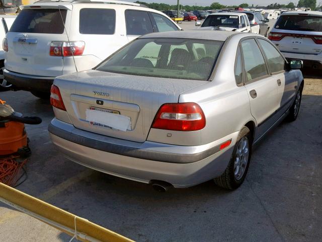 YV1VS29511F663967 - 2001 VOLVO S40 1.9T GRAY photo 4