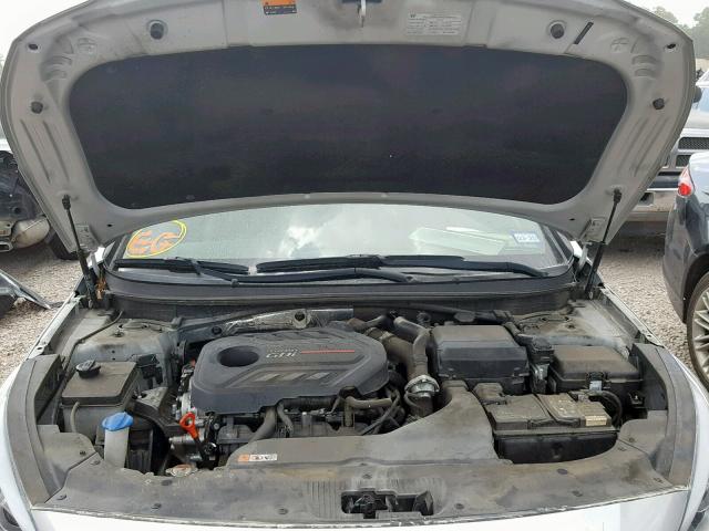 5NPE34AB2FH090252 - 2015 HYUNDAI SONATA SPO SILVER photo 7