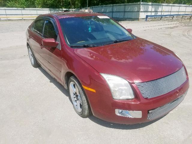 3FAFP08136R177336 - 2006 FORD FUSION SEL RED photo 1