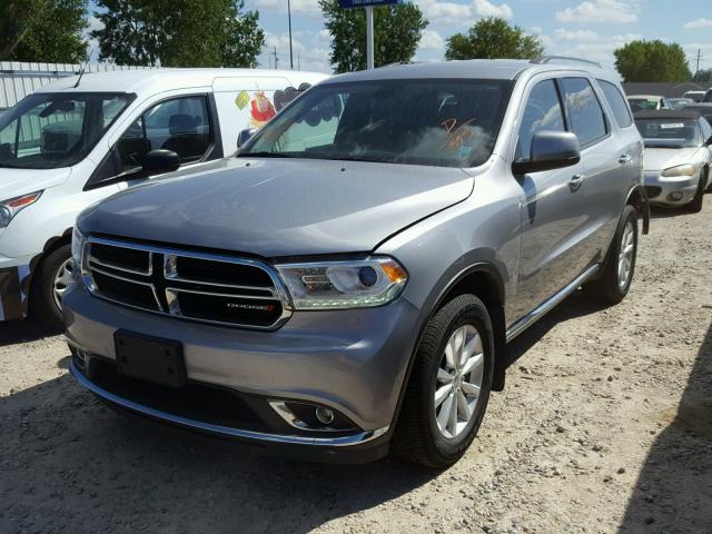 1C4RDJAG0EC561995 - 2014 DODGE DURANGO SX GRAY photo 2