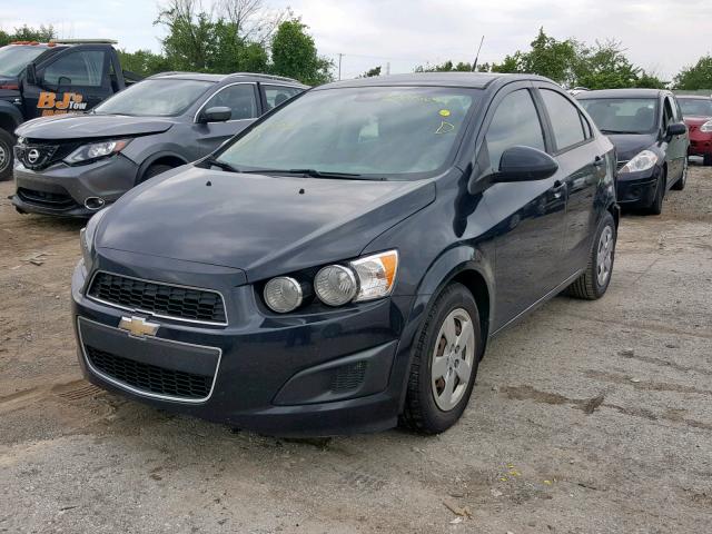 1G1JA5SH6D4143317 - 2013 CHEVROLET SONIC LS BLACK photo 2