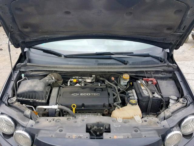 1G1JA5SH6D4143317 - 2013 CHEVROLET SONIC LS BLACK photo 7