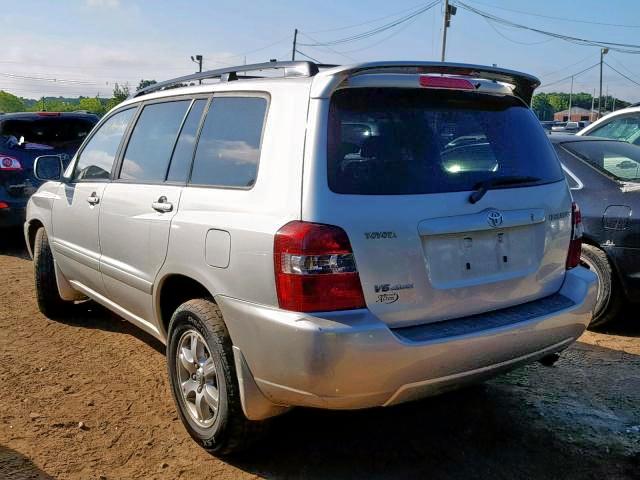 JTEHP21A770211218 - 2007 TOYOTA HIGHLANDER SILVER photo 4