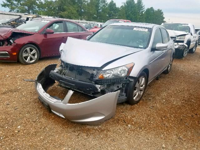 1HGCP26859A023056 - 2009 HONDA ACCORD EXL SILVER photo 2