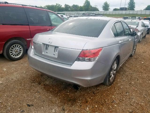 1HGCP26859A023056 - 2009 HONDA ACCORD EXL SILVER photo 4