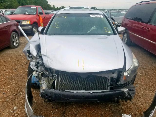 1HGCP26859A023056 - 2009 HONDA ACCORD EXL SILVER photo 7