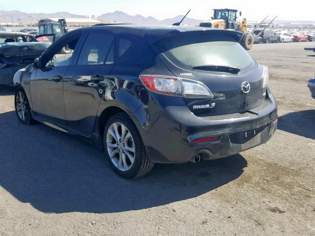 JM1BL1H6XA1341836 - 2010 MAZDA 3 S BLACK photo 3