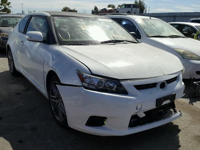 JTKJF5C79B3008990 - 2011 TOYOTA SCION TC თეთრი ფოტო 1