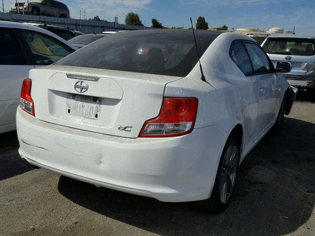 JTKJF5C79B3008990 - 2011 TOYOTA SCION TC თეთრი ფოტო 4